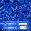 Paquete de Recarga de 264 Colores 1000 Piezas 2.6 mm Fusion Beads Tablero de Pines Set de Rompecabezas Beads para Planchar Serie Completa de 264 Colores