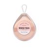 Borla de polvo seco de terciopelo corto Wan Fei con cojín de aire flocado para maquillaje facial, borla de polvo de miel especial, súper suave, no come la borla de maquillaje en polvo