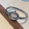 Reloj Pulsera de Bañera Ovalada de Lujo de Nicho Guou para Mujer con Números Romanos Reloj de Cuarzo Reloj de Pulsera Retro para Dama