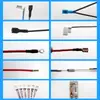 Arnés de Cables de Silicona Extra Suave Personalizado 18 AWG Cable de Cableado Digital Cable de Conexión de Alta Temperatura Terminal de Cable Procesamiento de Cables Cable Rojo y Negro