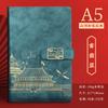 Set de Caja de Regalo de Cuaderno Cultural y Creativo de la Ciudad Prohibida Tendencia Nacional Día del Maestro de Alta Gama para Oficina de Negocios Cuaderno Se Puede Imprimir con Logo
