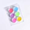 Manicura 12 Colores Brillo Lentejuelas Polvo Nacarado Fruta Arcilla Blanda Slime Cristal Lodo Pegamento Material Relleno Venta al por Mayor