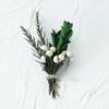 Estilo Floresta Fresco Estilo Coreano Flor Seca Eterna Mini Decoração de Parede Pendente de Parede Pequeno Buquê Enfeites Enfeites para o Dia dos Namorados Chinês