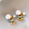 Pendientes de Perla Esmaltada de Caballo para Mujer, Lujo Ligero, Gama Alta, Pendientes Elegantes y con Estilo, Nuevo Modelo 2026 Pendientes de Año Nuevo