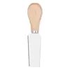 Faca de Queijo de Aço Inoxidável Conjunto de Ferramentas para Queijo e Pizza com Cabo de Madeira, Conjunto de 4 Peças Cortador de Manteiga, Faca de Pizza para Manteiga