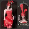 Nova Lingerie Sexy da Chaomu, Vestido Tubinho Seductor de Renda com Barbatanas Off-Shoulder, Elegante e que Valoriza o Corpo Qqny