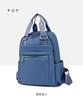 Mochila de color sólido para mujer, estilo coreano 2022, nueva moda, tela Oxford, moderna, sencilla, informal, de gran capacidad, mochila escolar