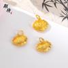 Tienda de oro con colgante de oro de arena vietnamita candado para bebé ruyi candado de oro estrella de la suerte inteligente baifu colgante de paz