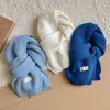 Bufanda de Color Sólido para Mujer, Ambiente Invernal, Lana Tejida, Versátil, Sencilla, Bufanda Gruesa y Cálida para Pareja para Hombres, Lote de Fabricante