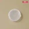 Mini caja portátil de plástico PP transparente con tapa para almacenamiento de maquillaje, polvos, malvaviscos y huevos.
