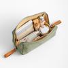 Bolsa de Maquiagem para Batom com Compartimentos, Mini Bolsa Cosmética de Viagem de Luxo, Bolsa de Armazenamento de Luxo, À Prova d'Água