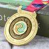 Medalha de Metal Dourada, Prateada e de Cobre Jogos de Maratona Evento Escolar Jardim de Infância Atividade Infantil Comemoração