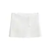 Atacado de Roupas Femininas Transfronteiriças Verão Novo Saia Mini Bodycon de Cintura Alta Corte A H-line Xadrez Botões