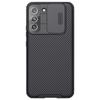 Adequado para Capa de Celular Samsung S26Ultra S25Plus Lente Deslizante S24Fe Espelho Preto Pro Capa Protetora de Cobertura Total
