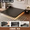 Nuevo Modelo 2026 Cama Flotante con Tapicería de Cuero Genuino, Cama Doble Moderna Minimalista con Estructura de Hierro, Cama de Boda, Cama Grande de Alta Gama