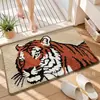 Alfombrillas de Baño de Imitación Cachemir con Dibujos Animados de Amazon Transfronterizas, Alfombrillas de Puerta de Baño Absorbentes de Agua y Antideslizantes, Venta al por Mayor por Fabricante