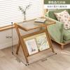 Mesa Lateral, Pequena Mesa de Centro, Mesa de Cabeceira para Quarto, Sofá para Sala de Estar, Armário de Cabeceira Famoso na Internet, Rack de Armazenamento para Pousada, Mesa de Canto Estilo Japonês