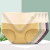 Ropa interior estampada de cintura alta, suave, transpirable, de algodón puro, cómoda, levanta glúteos, con grafeno, antibacteriana, alta elasticidad, calzones para mujer