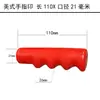 Mango Rojo Maquinaria de Carretera Caucho Antideslizante Resistente al Desgaste Herramienta de Ferretería Larga 200 Mango Antideslizante Juguete Cubierta de Plástico PVC