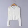 Ins Transfronterizo Europeo y Americano 2026 Nueva Moda Elegante Amazon Ropa para Mujer al por Mayor Delgada Ligeramente Transparente Adelgazantes Tops