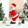 Papai Noel Transfronteiriço Escalar Contas Brinquedo Elétrico Escada Única de Escalada Escada Dupla de Escalada Chaminé Balançar o Traseiro Contas de Escalada Papai Noel