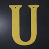 26 Banderines de Papel Dorados con Letras y Números para Decoraciones de Fiesta de Cumpleaños, Directo del Fabricante, Navidad 3D