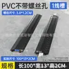 Canalización roscado caucho y plástico canalización PVC protección de cables interior y exterior cubierta de placa de prensado de cables tablero de cables caucho y plástico badén
