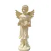 La Fábrica Suministra Estatuas de Ángel Pequeño de Piedra Artificial Que Se Pueden Usar para Decoración de Paredes en Vestíbulos de Hoteles, Esculturas de Figuras Mitológicas Clásicas