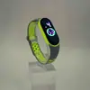 Reloj Digital M4Led con Correa de Dos Colores Moda Casual para Estudiante Pareja Deportivo Resistente al Agua Luz de Color LED Reloj LED Luminoso