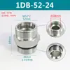 Adaptador hidráulico acero 45# Yonghua cono de 24 grados férula sello ED fitting para manguera 1CB 1CM 1DB 1DM