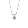 Collar de Estrellas Chispeantes Explosivas Colgante para Mujer Cadena para Clavícula del Día de San Valentín Nicho Todo-partido Colgante de Alto Grado