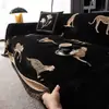 Tela Moderna Minimalista para Funda de Sofá, Adecuada para Todas las Estaciones, Toalla de Sofá de Gama Alta, Antideslizante, Anti-Arañazos de Gato, Tela de Funda de Sofá de Una Pieza