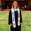 Estación Independiente Transfronteriza Doctorado y Maestría Chal Personalizado Personalización Nuevo Producto Temporada de Graduación Reconocimiento Cinta de Honor Exposición Escolar Etiqueta