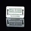 Letreros Metálicos de Acero Inoxidable 304 Cepillado de Alto Brillo, Placas de Aluminio Estampadas Serigrafiadas con Láser, Placas de Identificación de Aleación de Zinc, Logos Personalizados