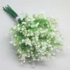 Plantas de Flores Artificiales Gipsófila para Bodas, Decoración del Hogar, Accesorios de Flores Artificiales para Interiores y Exteriores, Adornos Decorativos, Flores de Boda al por Mayor