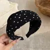 Diadema Melard pequeña estilo Chanel de copa alta para mujer, diadema elegante retro para uso diario que hace que la cara se vea más pequeña, accesorio para el cabello