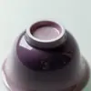 Na Floresta, Voltando aos Pinheiros: Xícara de Chá Serenidade de Glicínia Pintada à Mão, Exquisita Xícara de Cerâmica para Degustação, Xícara de Aroma, Xícara de Convidado