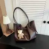 Bolso Grande Versátil Retro para Mujer 2026 Nuevo Estilo Casual Bolso de Hombro Moda Bolso de Mano para el Trabajo Bolso Tote
