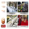 Salão de Conferências Hotel Banquete Retangular Sobremesa Intervalo para Chá Cor Sólida Branca High-End Luxo Leve Toalha de Mesa Toalha de Mesa