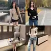 Sudadera con Capucha Estilo Americano Picante Ajustada con Medio Botón y Cintura Ajustable, Top de Manga Larga para Estudiante para Mujer