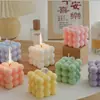 Molde de Silicona Cubo Mágico de 6 Cavidades Molde Creativo para Hornear Mousse Pastel Gelatina Velas de Aromaterapia Venta al por Mayor