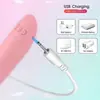 Pluma Vibradora Punto G, Masajeador Privado de Vibración Fuerte, Silencioso y Conveniente para Uso en Dormitorio, Interacción en Pareja, Compartido por Parejas, Silencioso