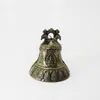Campana de Metal de Cobre Retro de 6 cm Colgante de Campana Étnica de Yunnan Timbre de Puerta Nítido Colgante de la Suerte Feng Shui