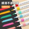 Marcadores acrílicos de punta suave, 48 colores, no traspasan, mezclables, gran capacidad, diseño sin presión, fáciles de sujetar
