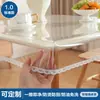 Cubierta para Mesa de Fogata Cuadrada de Vidrio Suave Transparente de PVC Impermeable a Prueba de Aceite a Prueba de Quemaduras Cubierta de Cuero Mantel para Mesa Rectangular Mantelería