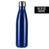 Termo mini deportivo de acero inoxidable creativo, botella de cola de boliche, botella de agua deportiva, taza de agua con logo de regalo