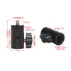 Adaptador de Soporte para Luz de Fotografía para Transmisión en Vivo Accesorios con Cabezal de Tornillo de 1/4 Soporte de Trípode Soporte de Fondo Conector de Conversión de Tubo Redondo Barra Transversal