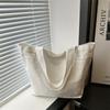 Bolsa de Tela Personalizada Estilo Perezoso 2024 Nueva Bolso de Mano de Gran Capacidad Bolso de Hombro Moderno Ligero Estilo Retro Minimalista