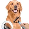 Pente para Animais de Estimação Pente para Nós de Dupla Face Limpeza e Beleza Gato e Cachorro Pente para Animais de Estimação Suprimentos para Animais de Estimação Pente para Nós para Remover Pelos Soltos