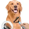 Peine de Nudo de Doble Cara para Mascotas Peine de Acero Inoxidable Peine de Limpieza para Gatos y Perros Peine para Mascotas Suministros para Mascotas Peine para Gatos y Perros